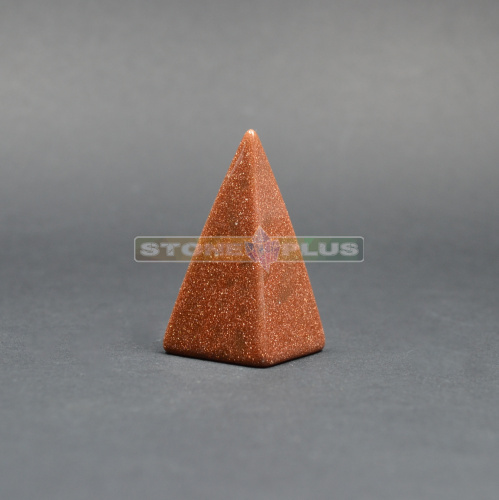 Пирамида конус из Авантюрина коричневого(Имитация)